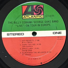 画像をギャラリービューアに読み込む, BILLY COBHAM-GEORGE DUKE BAND / LIVE-ON TOUR IN EUROPE