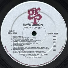 画像をギャラリービューアに読み込む, DAVE GRUSIN / NIGHT-LINES