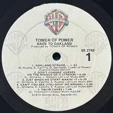 画像をギャラリービューアに読み込む, TOWER OF POWER / BACK TO OAKLAND