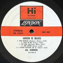 画像をギャラリービューアに読み込む, AL GREEN / GREEN IS BLUES