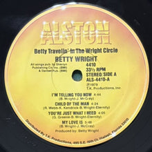 画像をギャラリービューアに読み込む, BETTY WRIGHT / BETTY TRAVELIN' IN THE WRIGHT CIRCLE