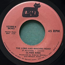 画像をギャラリービューアに読み込む, CLYDIE KING / NEVER LIKE THIS BEFORE/THE LONG AND WINDING ROAD