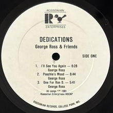 画像をギャラリービューアに読み込む, GEORGE ROSS & FRIENDS / DEDICATIONS