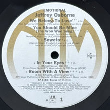 画像をギャラリービューアに読み込む, JEFFREY OSBORNE / EMOTIONAL