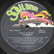 画像をギャラリービューアに読み込む, WHISPERS / ONE FOR THE MONEY