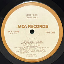 画像をギャラリービューアに読み込む, CRUSADERS / STREET LIFE