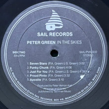 画像をギャラリービューアに読み込む, PETER GREEN / IN THE SKIES