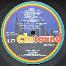 画像をギャラリービューアに読み込む, MANCHILD / POWER AND LOVE