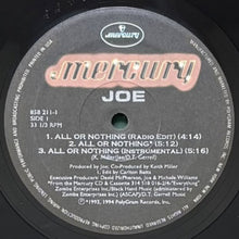 画像をギャラリービューアに読み込む, JOE / ALL OR NOTHING/BABY DON'T STOP