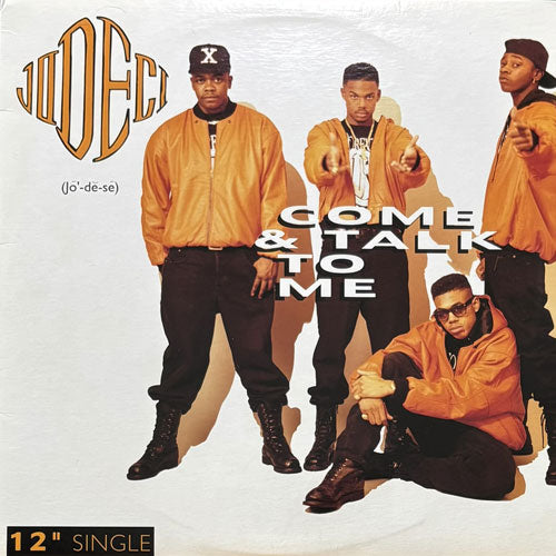 ジョデシィ「Come & Talk To Me」12” ポスター&切り抜き付 JODECI / COME & TALK TO ME – VINYL CHAMBER