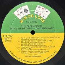 画像をギャラリービューアに読み込む, PERSUADERS / THIN LINE BETWEEN LOVE AND HATE