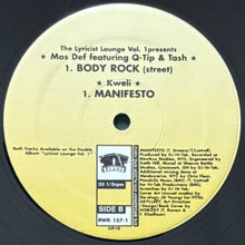 画像をギャラリービューアに読み込む, MOS DEF featuring Q-TIP & TASH/TALIB KWELI / BODY ROCK/MANIFESTO