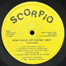 画像をギャラリービューアに読み込む, TONY DOUGLAS / HOW COULD I LET YOU GET AWAY