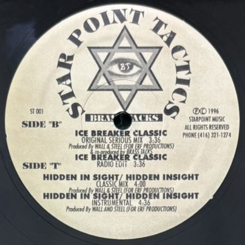 BRASS TACKS Ice Breaker Classic 激レア koco BRASS TACKS / ICE BREAKER CLASSIC/HIDDEN IN SIGHT/HIDDEN INSIGHT