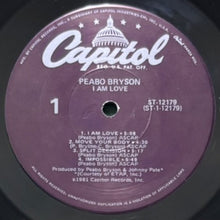 画像をギャラリービューアに読み込む, PEABO BRYSON / I AM LOVE