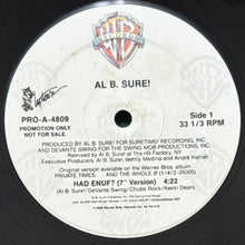 画像をギャラリービューアに読み込む, AL B. SURE! / HAD ENUF?