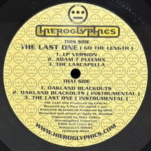 画像をギャラリービューアに読み込む, HIEROGLYPHICS / THE LAST ONE (GO THE LENGTH)/OAKLAND BLACKOUTS
