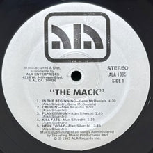 画像をギャラリービューアに読み込む, O.S.T. (ALAN SILVESTRI) / THE MACK