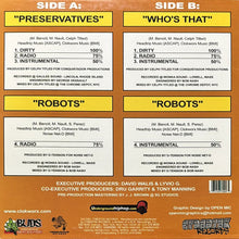 画像をギャラリービューアに読み込む, CLOKWORX / PRESERVATIVES/ROBOTS/WHO'S THAT
