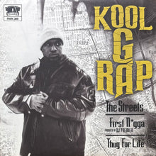 画像をギャラリービューアに読み込む, KOOL G RAP / THE STREETS/FIRST NIGGA (REMIX)/THUG FOR LIFE