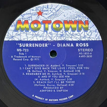 画像をギャラリービューアに読み込む, DIANA ROSS / SURRENDER