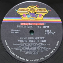 画像をギャラリービューアに読み込む, LOVE COMMITTEE / CHEATERS NEVER WIN/WHERE WILL IT END