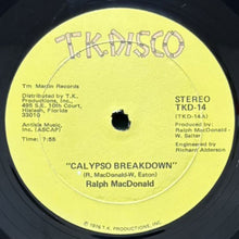 画像をギャラリービューアに読み込む, RALPH MacDONALD / CALYPSO BREAKDOWN/WHERE IS THE LOVE