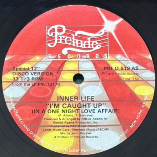 ダンスクラッシック名盤！ Inner Life / I'm Caught Up Inner Life (インナー・ライフ) - I'm Caught Up (In A One