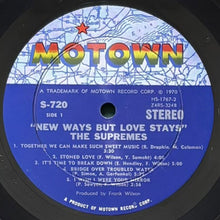 画像をギャラリービューアに読み込む, SUPREMES / NEW WAYS BUT LOVE STAYS