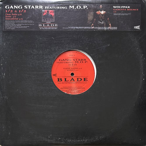 GANG STARR featuring M.O.P./WOLFPAK / 1/2 & 1/2/GANGSTA BOUNCE