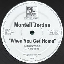 画像をギャラリービューアに読み込む, MONTELL JORDAN / WHEN YOU GET HOME