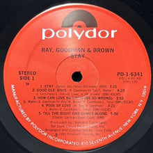 画像をギャラリービューアに読み込む, RAY, GOODMAN & BROWN / STAY