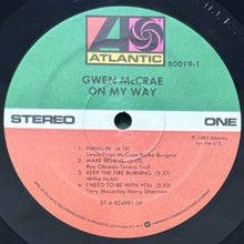 画像をギャラリービューアに読み込む, GWEN McCRAE / ON MY WAY