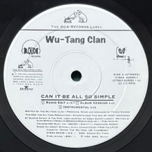 画像をギャラリービューアに読み込む, WU-TANG CLAN / CAN IT BE ALL SO SIMPLE/WU-TANG CLAN AIN'T NUTHING TA F' WIT