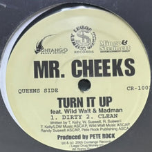 画像をギャラリービューアに読み込む, MR. CHEEKS / TURN IT UP/ALL I KNOW