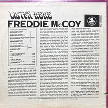 画像をギャラリービューアに読み込む, FREDDIE McCOY / LISTEN HERE