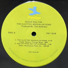 画像をギャラリービューアに読み込む, CEDAR WALTON / THE ELECTRIC BOOGALOO SONG