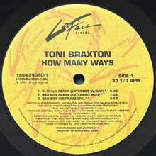 画像をギャラリービューアに読み込む, TONI BRAXTON / HOW MANY WAYS/I BELONG TO YOU