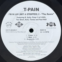 画像をギャラリービューアに読み込む, T-PAIN / I'M IN LUV (WIT A STRIPPER) 2 THA REMIX