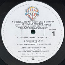 画像をギャラリービューアに読み込む, ASHFORD & SIMPSON / A MUSICAL AFFAIR