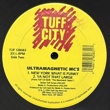 画像をギャラリービューアに読み込む, ULTRAMAGNETIC MC'S / I'M F**KIN' FLIPPIN'/NEW YORK WHAT IS FUNKY/YA NOT THAT LARGE