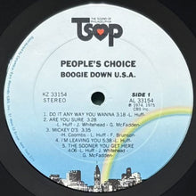 画像をギャラリービューアに読み込む, PEOPLES CHOICE / BOOGIE DOWN U.S.A.