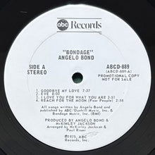 画像をギャラリービューアに読み込む, ANGELO BOND / BONDAGE