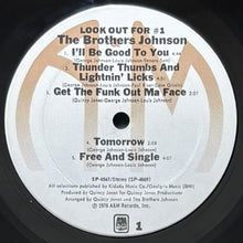 画像をギャラリービューアに読み込む, BROTHERS JOHNSON / LOOK OUT FOR #1