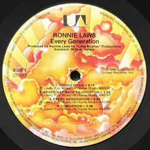 画像をギャラリービューアに読み込む, RONNIE LAWS / EVERY GENERATION