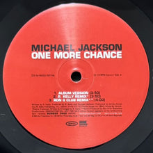 画像をギャラリービューアに読み込む, MICHAEL JACKSON / ONE MORE CHANCE