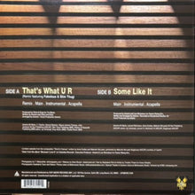 画像をギャラリービューアに読み込む, AMERIE / THAT'S WHAT U R/SOME LIKE IT