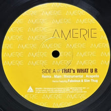 画像をギャラリービューアに読み込む, AMERIE / THAT'S WHAT U R/SOME LIKE IT
