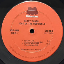 画像をギャラリービューアに読み込む, McCOY TYNER / SONG OF THE NEW WORLD