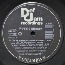 画像をギャラリービューアに読み込む, PUBLIC ENEMY / YOU'RE GONNA GET YOURS/MIUZI WEIGHS A TON/REBEL WITHOUT A PAUSE